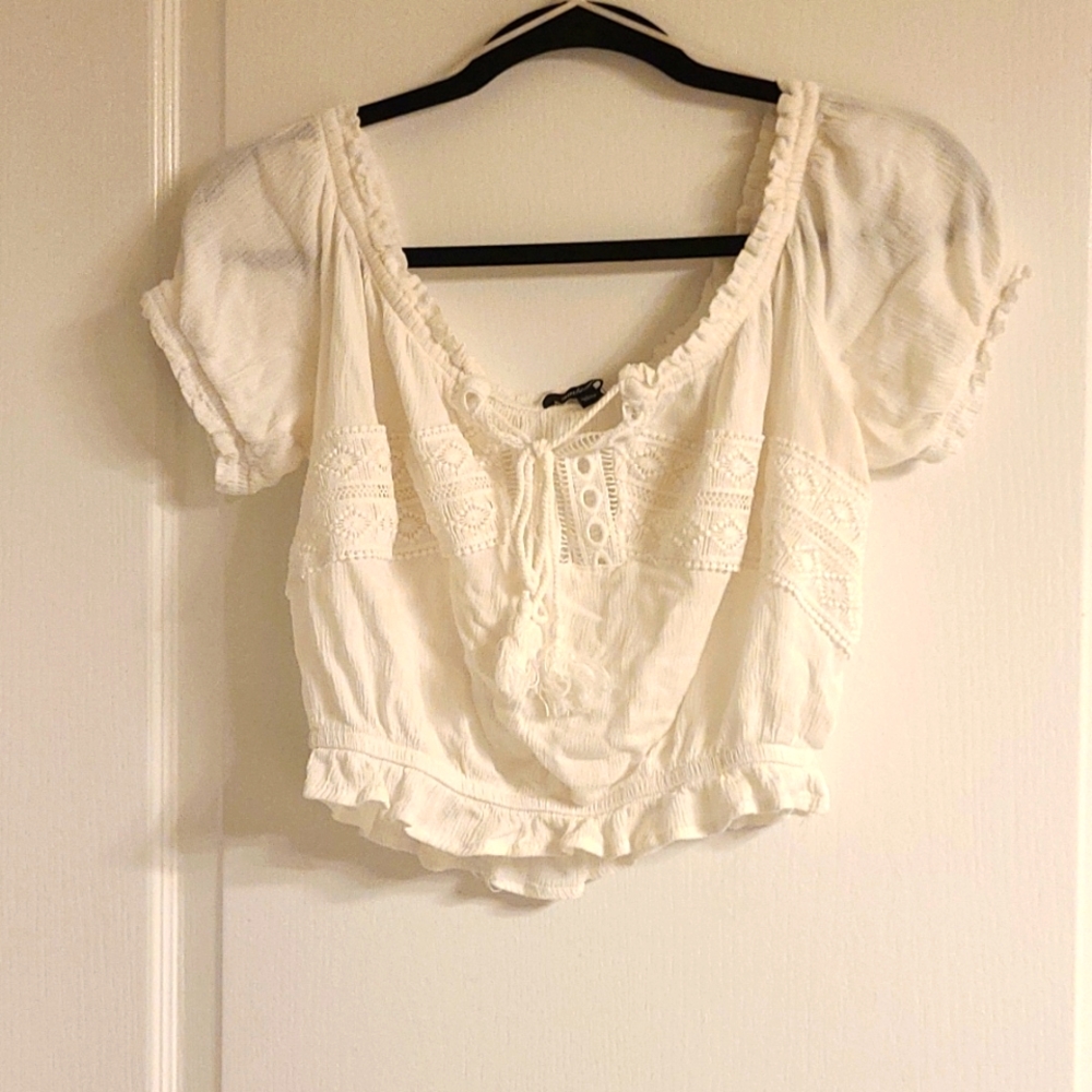 Boho crop top